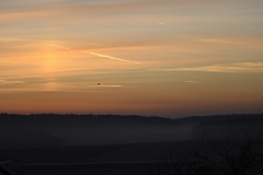 Morgenstimmung in Böhmfeld am 25.03.2021