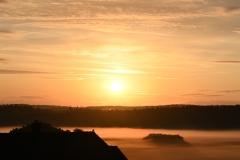 Sonnenaufgang in Böhmfeld am 16.07.2025
